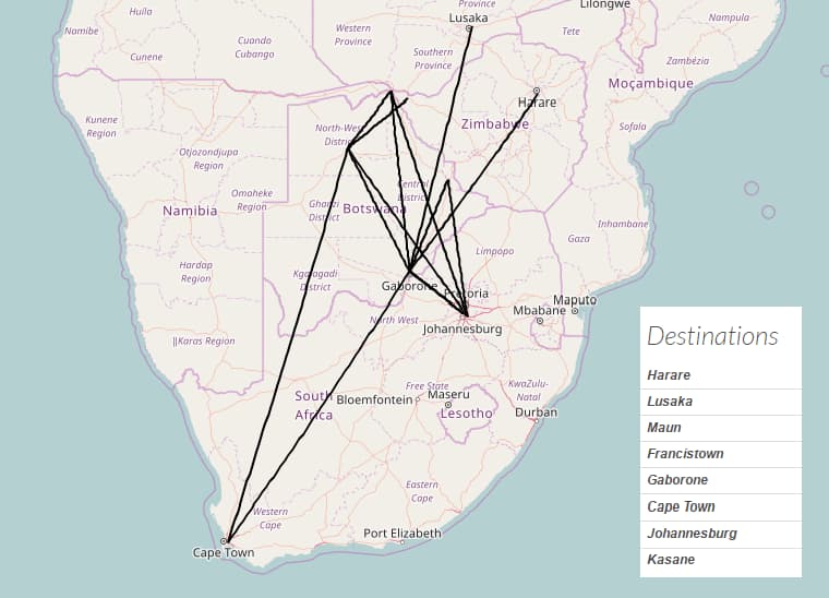 Air-Botswana-Destination-Map Air-Botswana-Destination-Map